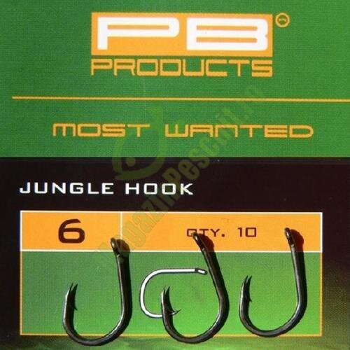 PB Products Jungle Hooks Qty 10